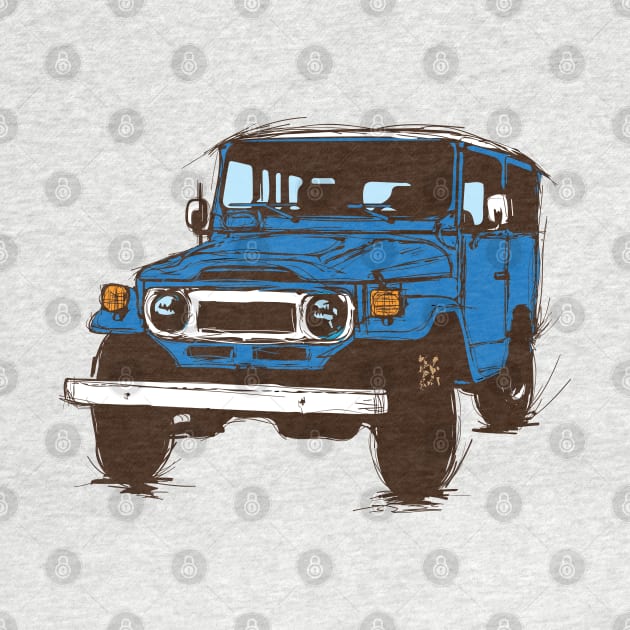 FJ40 Blue by GrumpyDog